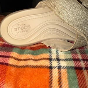 CROCS Women's Dual Comfort Sandals Sz 9W